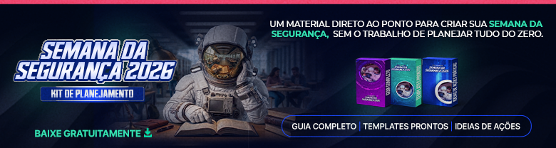 Banner Kit de Planejamento de Semana da Segurança 2026 Eskive