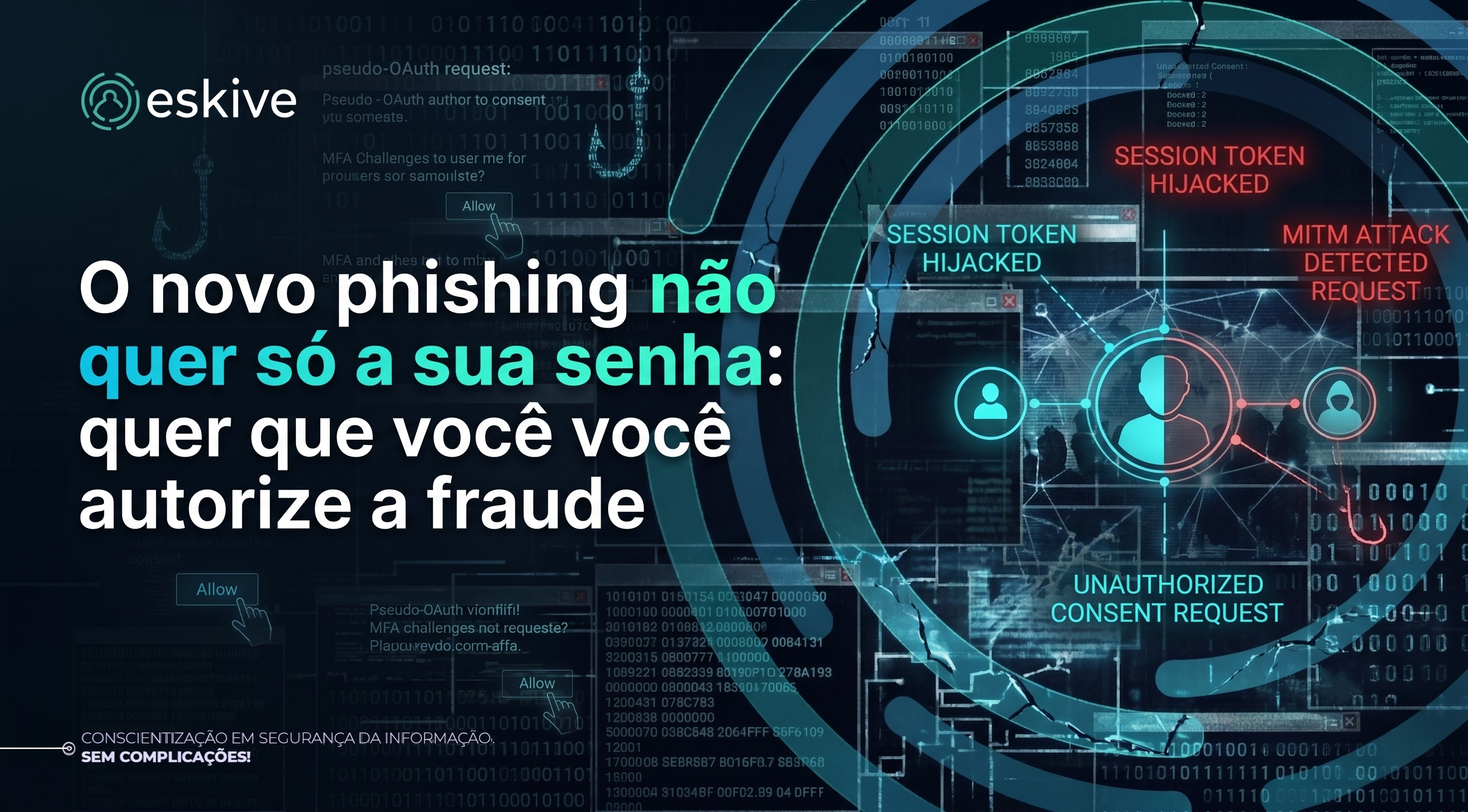 O novo phishing não quer só a sua senha: quer que você autorize a fraude