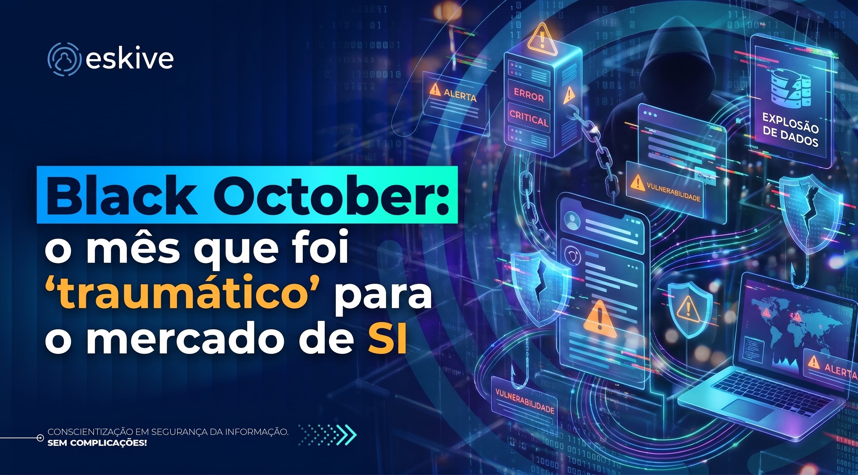 Black October: o mês que foi ‘traumático’ para o mercado de SI