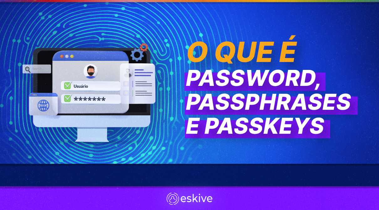 O que é password, passphrases e passkeys